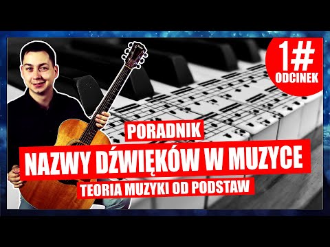Nazwy Dźwięków - Teoria Muzyki od Podstaw 1#