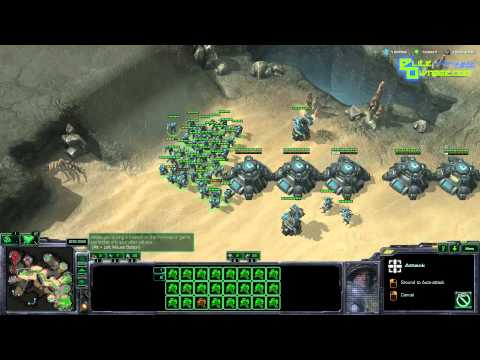 StarCraft 2: How to do a Bunker Push