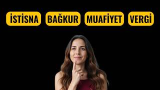 İstisna Belgesi Nasıl Alınır? |  2025 BAĞKUR, VERGİ ve Merak Ettiğiniz Tüm Sorular