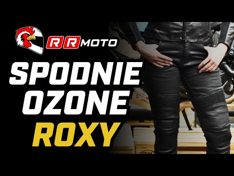 OZONE ROXY - damskie spodnie motocyklowe slim fit