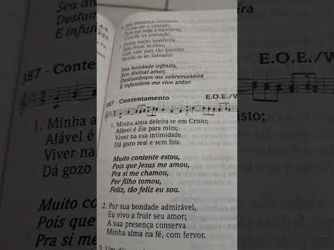 #louvor HINO  386 do Cantor  Cristão Cristo ,meu deleite.W.E.E.