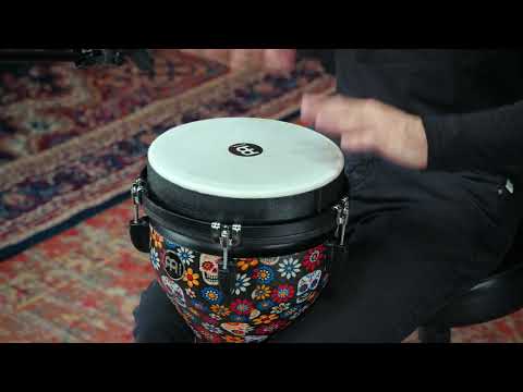 MEINL JD10DA [Jumbo Series Djembe 10'' - DAY OF THE DEAD] image 4