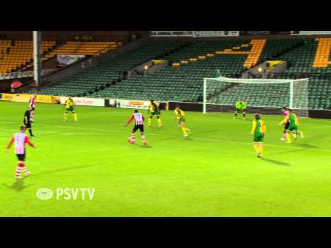 Jong PSV start met zege in Norwich