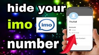 imo ke profile se number hide kaise kare | imo number not show | imo number hide