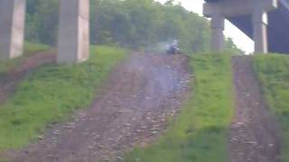 preview picture of video 'Grassflat hill climb - Red Moshannon, I-80 bridge'