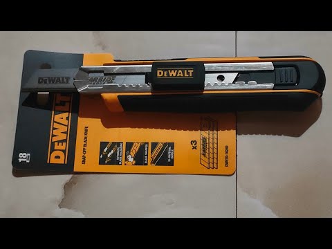 Нож SLIDER – CARTRIDGE с лезвием шириной 18 мм с отламывающимися сегментами DeWALT DWHT0-10249 Нож SLIDER – CARTRIDGE с лезвием шириной 18 мм с отламывающимися сегментами DeWALT DWHT0-10249