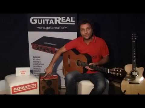 Il M° Marco Giocoli testa in una chitarra classica il sistema Guitareal