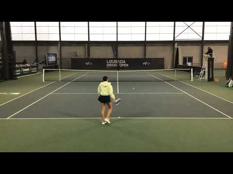 Sarah Iliev [Q] - Valentina Ryser [3] (W15 Lousada 2022 II SF)