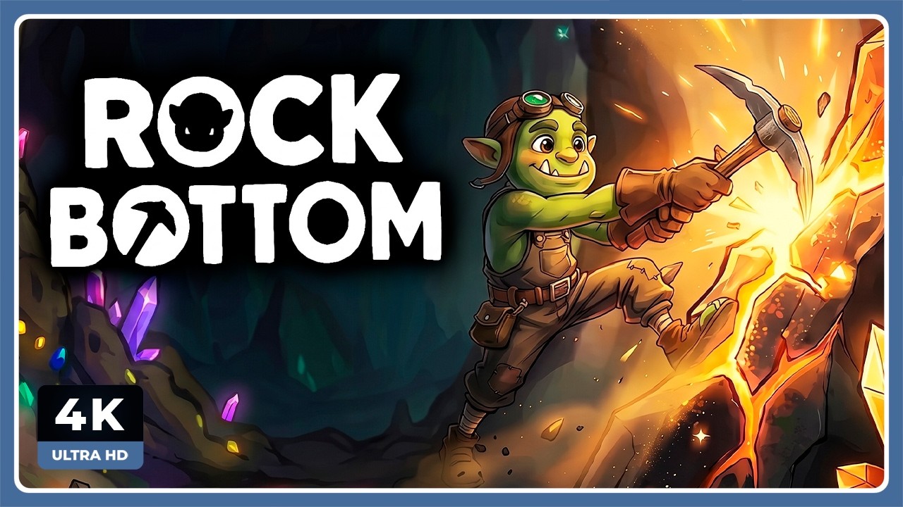 EL JUEGO DE MINAR MÁS ADICTIVO QUE EXISTE | ROCK BOTTOM Gameplay Español