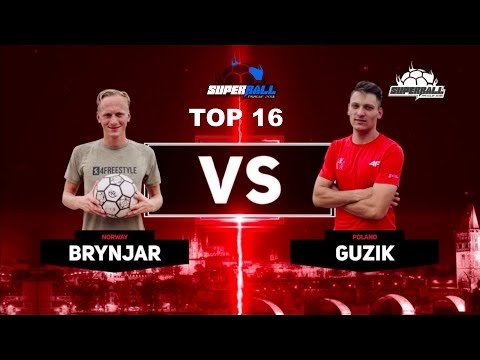 World Freestyle Football Championships ”SuperBall 2018”  - TOP16 Brynjar vs Guzik