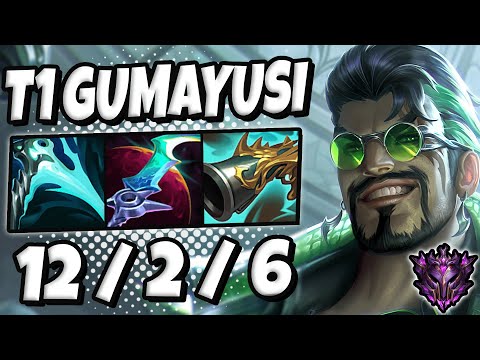 T1 Gumayusi Draven vs Zeri [ ADC ] Patch 12.2 Ranked Master Korea ✅