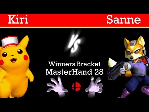MasterHand 28 Winners Bracket - Kiri(Pikachu) vs. Sanne(Fox)