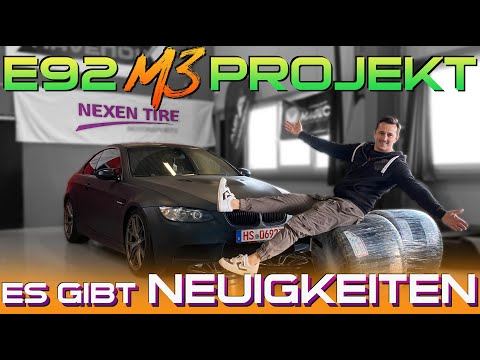 BMW e92 M3 wird winterfest! Upgrade Lagerschalen / Nexen Reifen