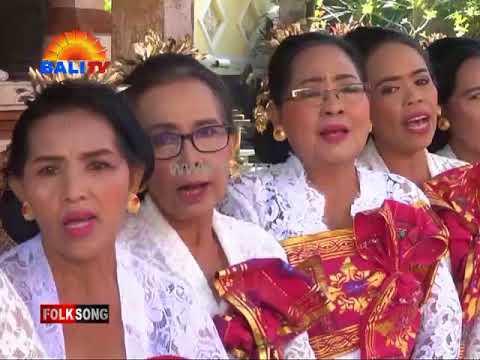 FOLKSONG IBU LANSIA WANGAYA KAJA DENPASAR -  JEMPIRING PUTIH MASKOT KOTA DENPASAR