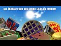 All (Kinda) Food And Drink Gear On Roblox (sounds and gameplay)