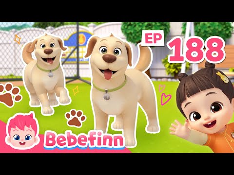 🐶 The Dog SongㅣEP188ㅣMinjee and MandooㅣBebefinn Nursery Rhymes for Kids
