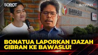 Bonatua Laporkan Ijazah Wapres Gibran ke Bawaslu: Mereka akan Tercengang dengan 