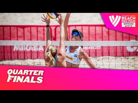 Cannon / Sponcil vs. Stockman / Kraft - Quarter Final Highlights Cape Town 2022 #BeachProTour