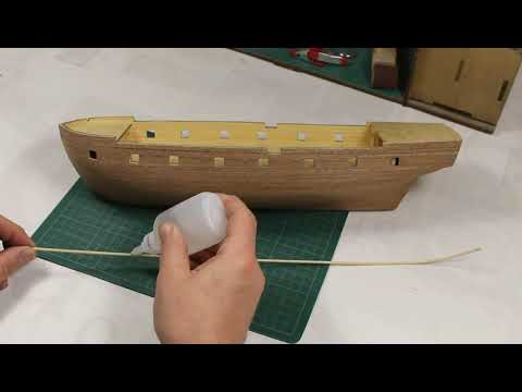 CASCO-27- Como colocar los cintones 1. HMS BEAGLE - Modelismo Naval