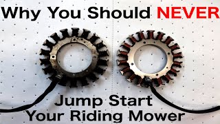 Are You Jump Starting Your Lawn Mower? DON