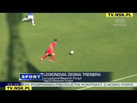 tv.nsk.pl 2014-06-10 KS Legionovia Legionowo żegna trenera Marka Papszuna