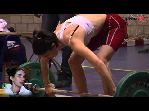 championnat de France des clubs d'Haltérophilie Mélanie BARDIS