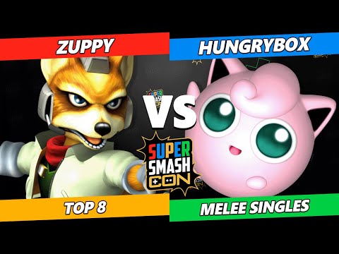 SSC 2023 Top 8 - Zuppy (Fox) Vs. Hungrybox (Jigglypuff) Smash Melee Tournament