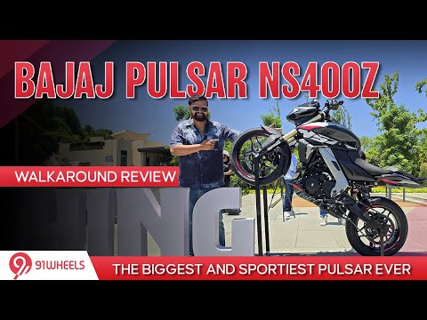 Bajaj Pulsar NS400Z First Look & Walkaround | The Biggest Pulsar is here!