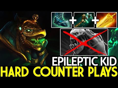 EPILEPTICKID [Necrophos] Hard Counter Plays Toying Enemy Carry 7.22 Dota 2
