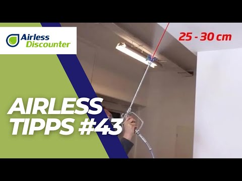 Optimale Länge einer Spritzlanze - Airless Tipps #43