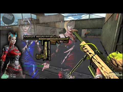 Crossfire West - New Barrett M82A1-Ivy and Desert Eagle-Ivy bot game played