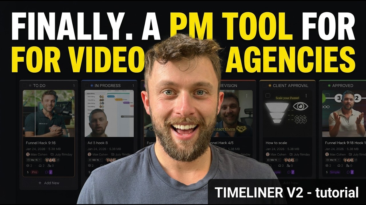 I built the ultimate software to run my video editing agency