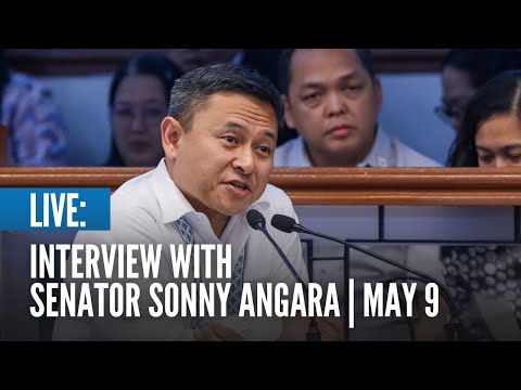 LIVE: Interview with Senator Sonny Angara May 9