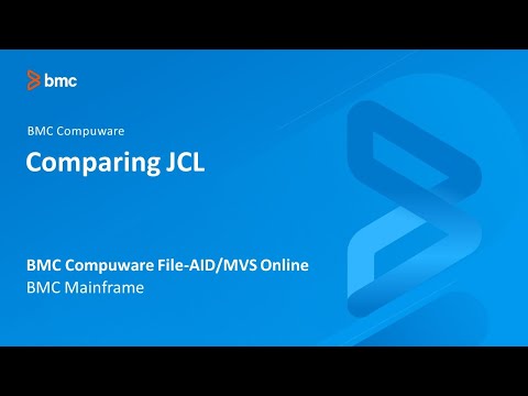 BMC Compuware File-AID/MVS Online - Comparing JCL