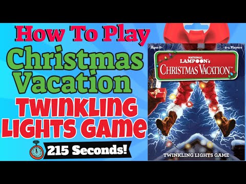How To Play The National Lampoon's Christmas Vacation – Twinkling Lights Game