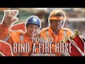 VLOG 8 HOW TO BIND A FIRE HOSE HOW TO BE A THIRD MATE SERIES SHOW AND TELL SHAWNTEL
