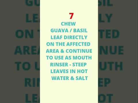 #healthytips #toothache #teeth #ashantiistore - HOW TO KILL TOOTHACHE IN FEW MINUTES, NATURALLY