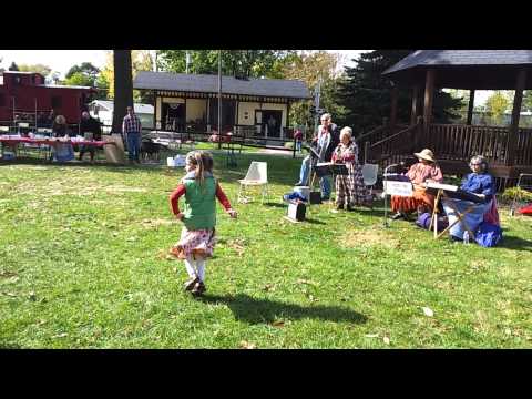 Lil dances to the One More Time String Band