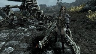 Skyrim Redone: **Ночная Атака Драконов на Вайтран** (Маг #9)