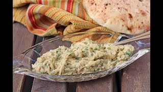 מתכון לסלט חצילים עם טחינה