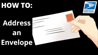 HOW TO fill out / address an envelope
