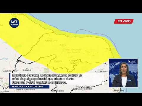 Alerta de Vendaval en Rio Grande do Norte: 157 Municipios en Peligro Potencial