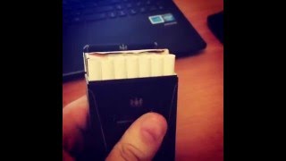Новые технологии открывания пачки сигарет
