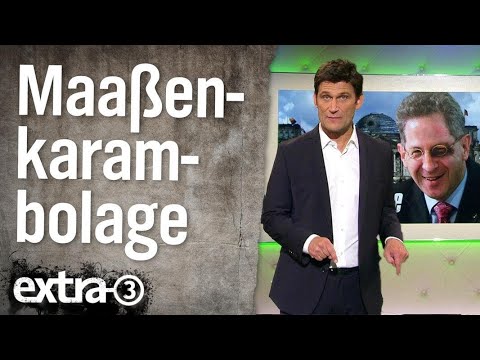 Die Maaßenkarambolage | extra 3 | NDR