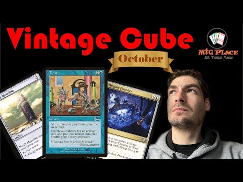 I Keep Picking Odd Combos | Vintage Cube MTGO | MtG Josh (SavageHunter77)