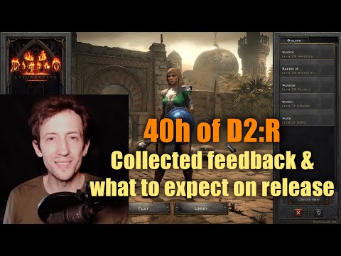 Feedback & Thoughts after playing 40h of Diablo 2: Resurrected
