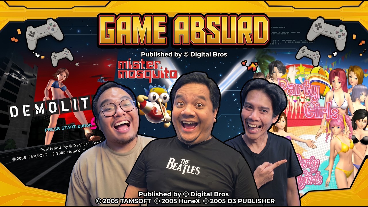 KAMI MEMAINKAN GAME ABSURD PS2‼️