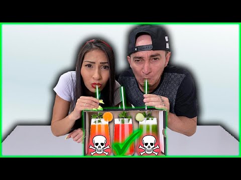 DESAFIO NÃO ESCOLHA O CANUDINHO ERRADO c/ MABY