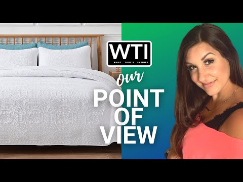 VEEYOO California King Bedspreads - WTI product video review