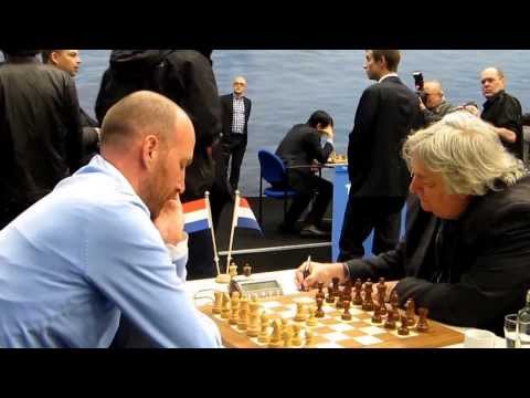 KVDC Merijn van Delft vs Jan Timman Tata 25jan2014
